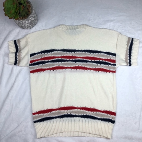 Vintage Keneth Too Women's Short Sleeve Sweater - Picture 2 of 5